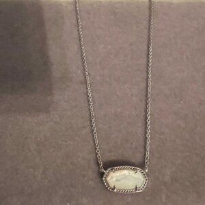 Kendra Scott Elisa Silver Pendant Necklace